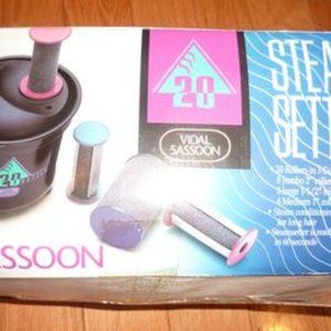 Vidal Sassoon Vintage Steam Setter Curlers Hot Rollers